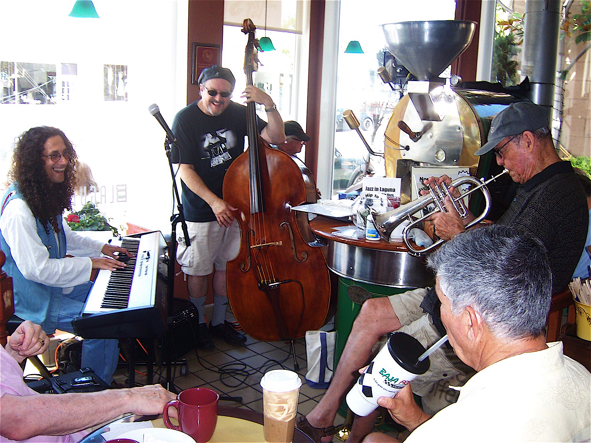 Scene at Laguna Coffee Company