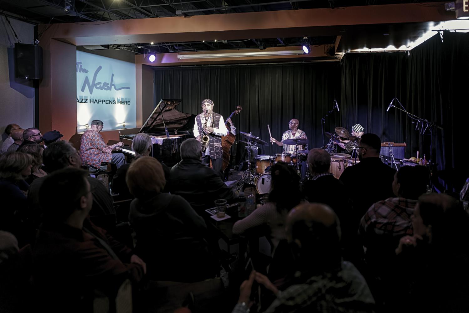 Randy Weston, Alex Blake, T.k. Blue, Lewis Nash, Neal Clarke With The Randy Weston Quintet At The Nash In Phoenix
