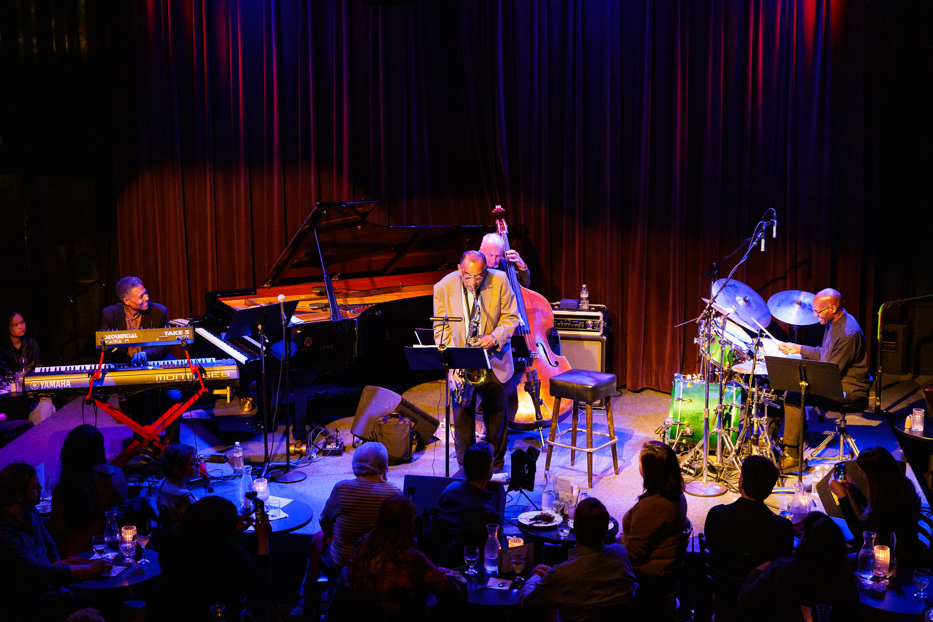 Marc Seales, Ernie Watts, Bruce Lett, Moyse Lucas