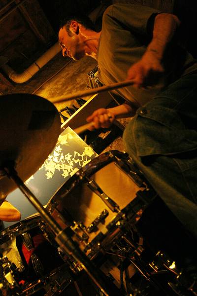 Francesco Miccolis During a Jam Session with "Francesco Miccolis, Guillaume Perret, Marc Mean and Alex Allflat" at the Cully Jaz