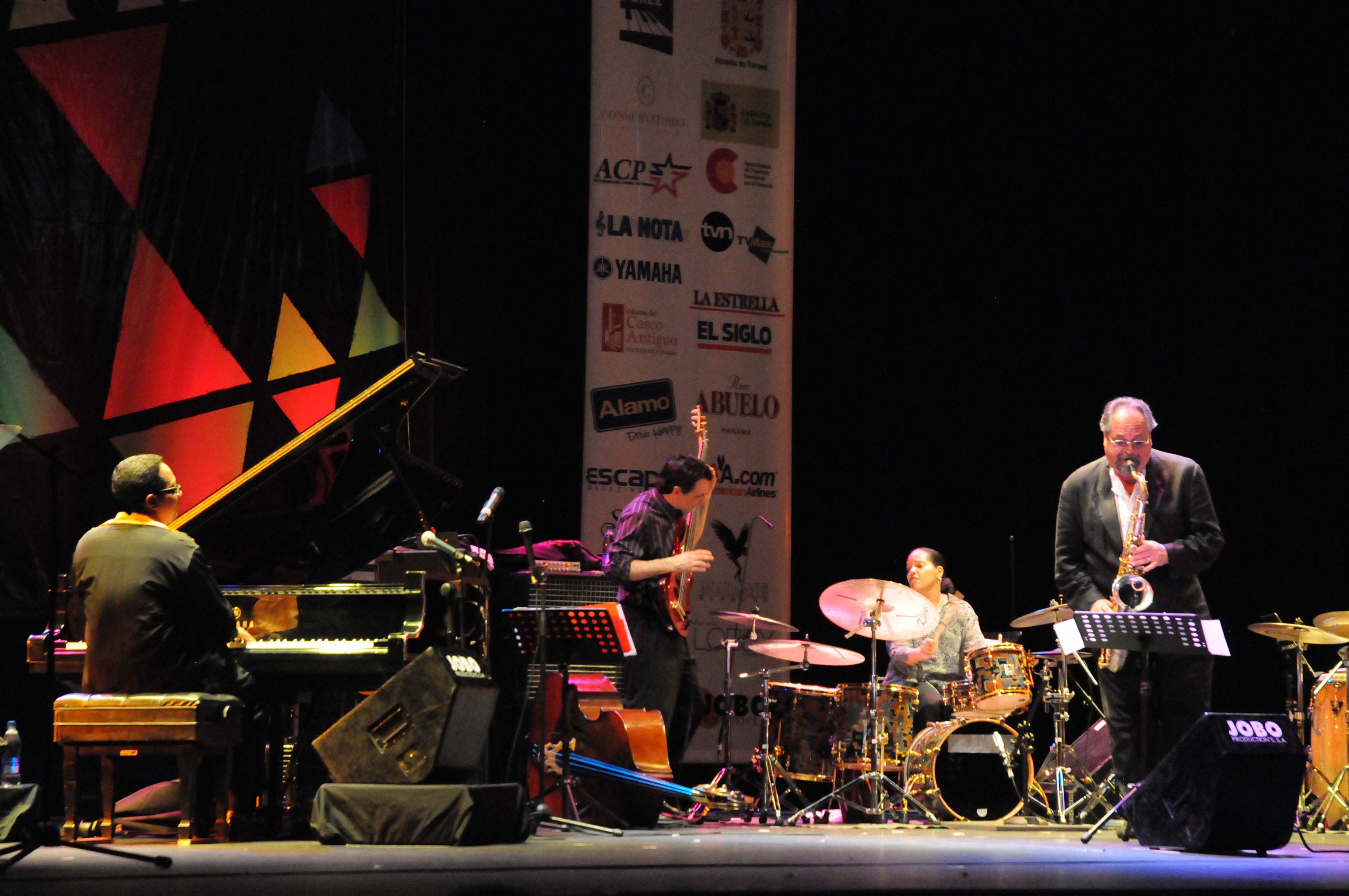 Danilo Perez, John Patitucci, Terri Lynne Carrington and Joe Lovano — jazz photo by Toddi J Norum | All About Jazz