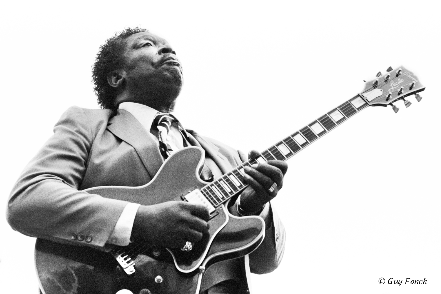 B.B. King 1982 — jazz photo by Guy Fonck | All About Jazz