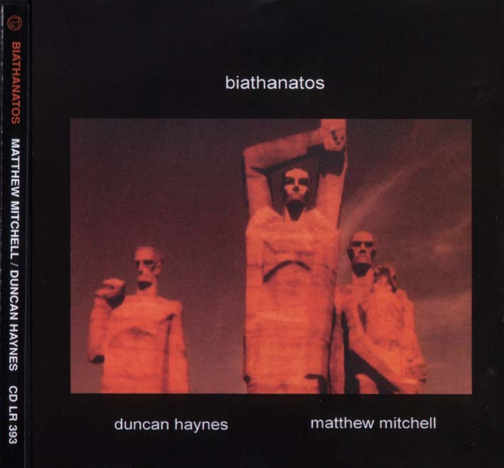 Biathanatos Album Artwork — jazz photo by Duncan Haynes | All About Jazz