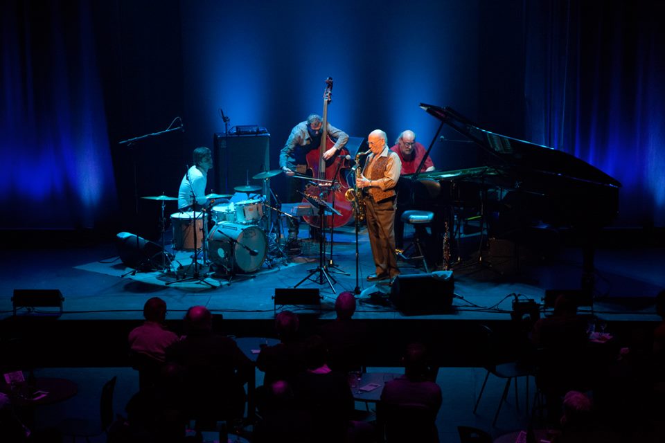 Dave liebman with andy emler trio at april jazz 2013