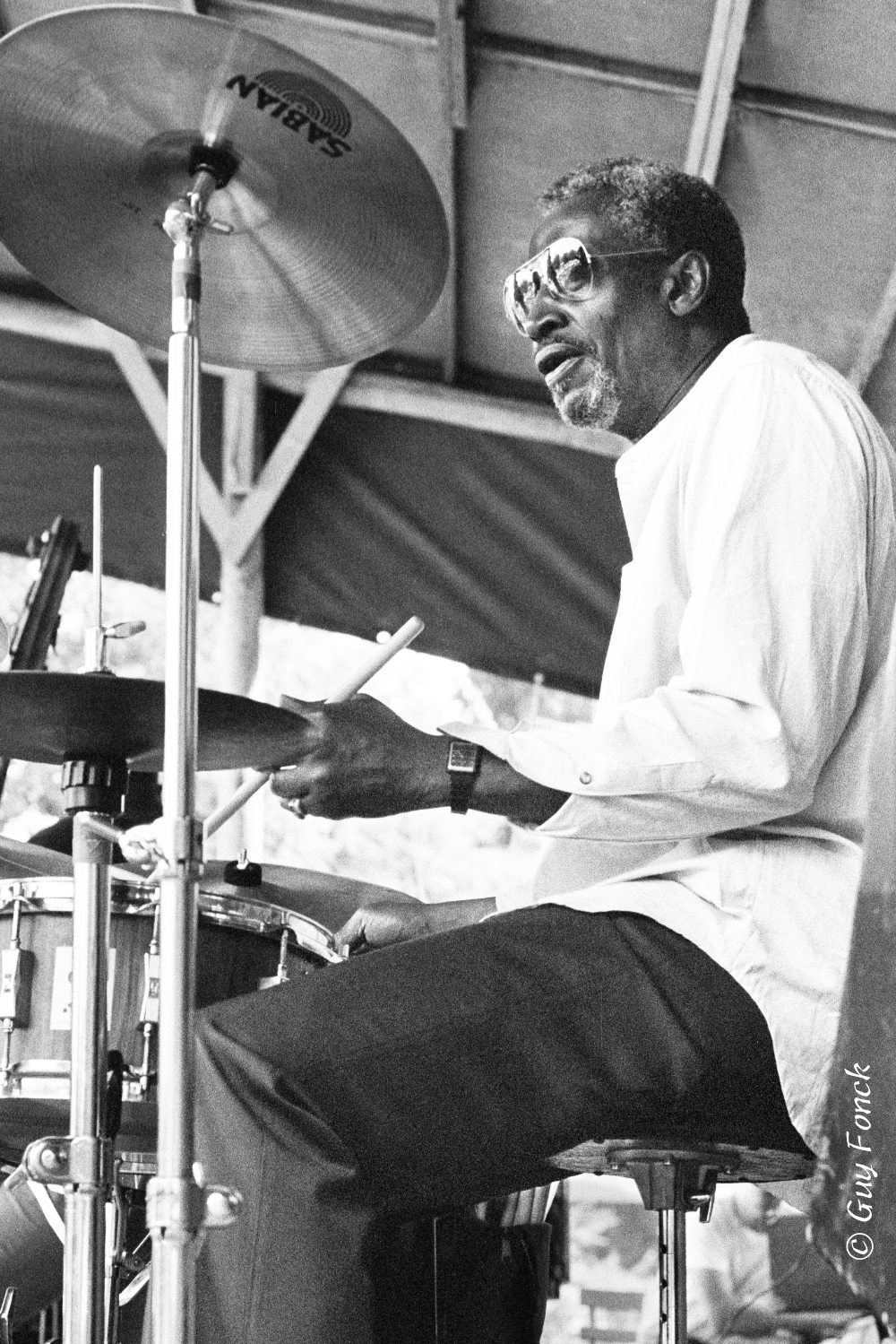 Connie Kay 1986 — jazz photo by Guy Fonck | All About Jazz