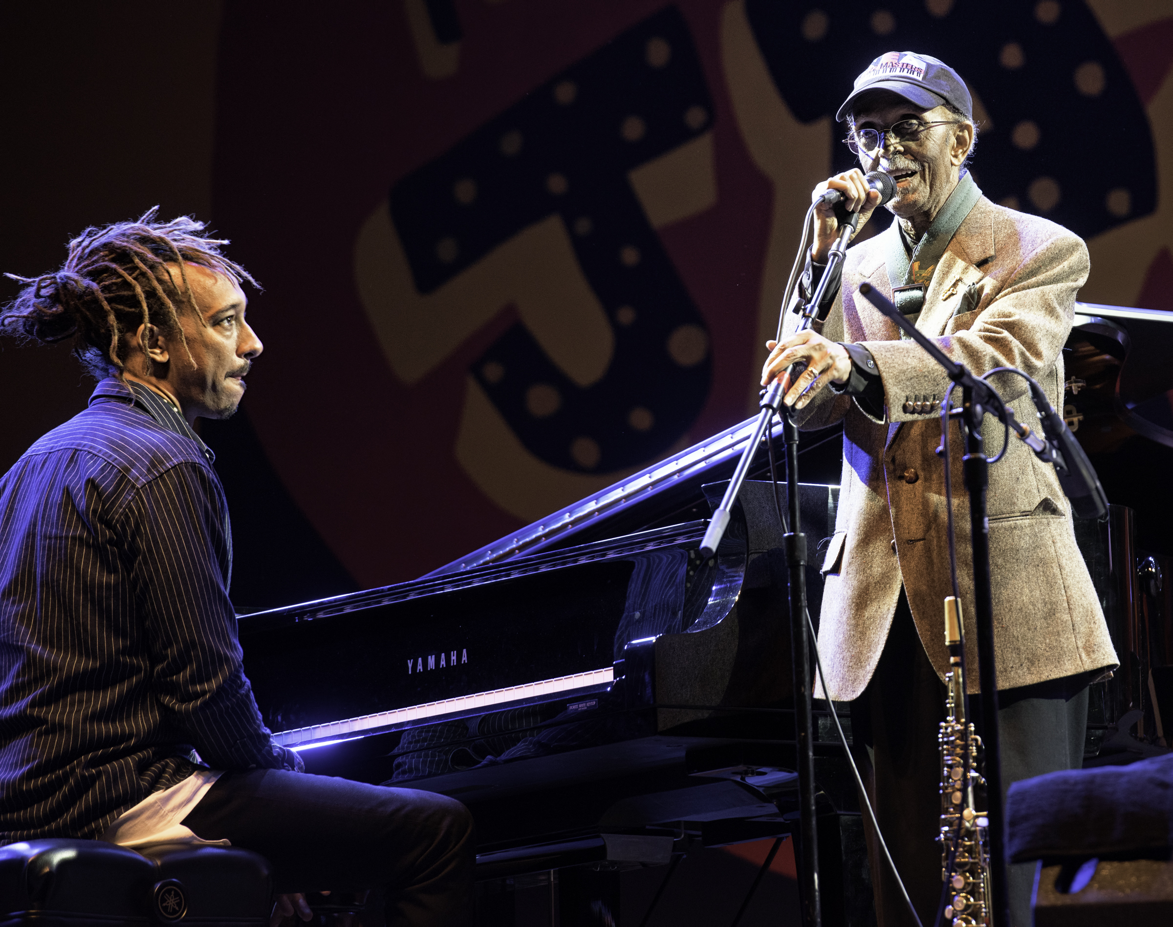 Gerald Clayton and Jimmy Heath with A Tribute to Sonny Rollins at the Monterey Jazz Festival