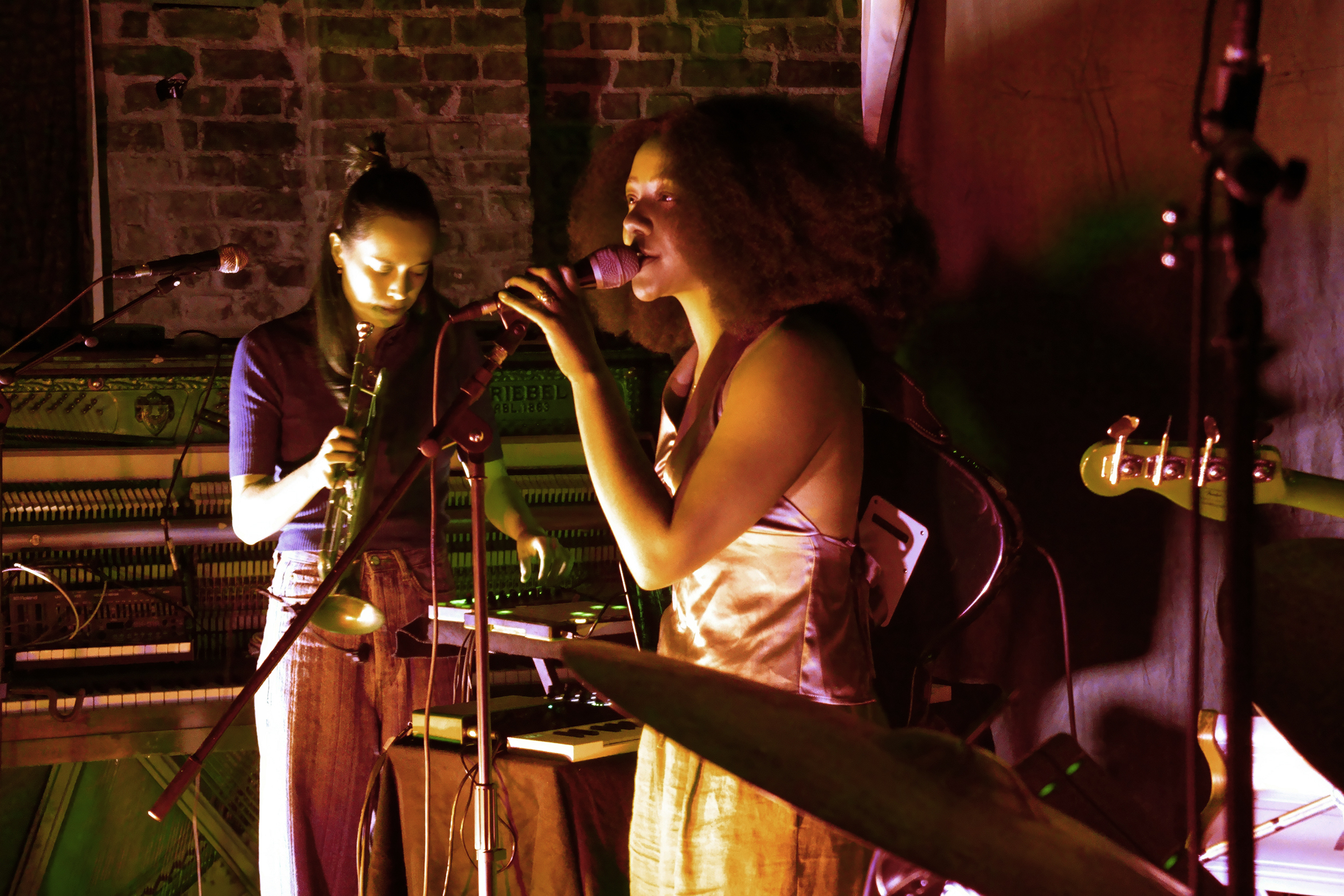 Kristina Fransson and Sanyu at Kruttverket, Oslo — jazz photo by Daniel Mège | All About Jazz
