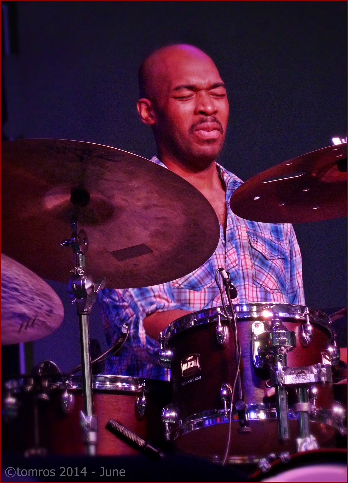 Prism (Eric Harland) at Toronto Jazz Festival, June 26, 2014.