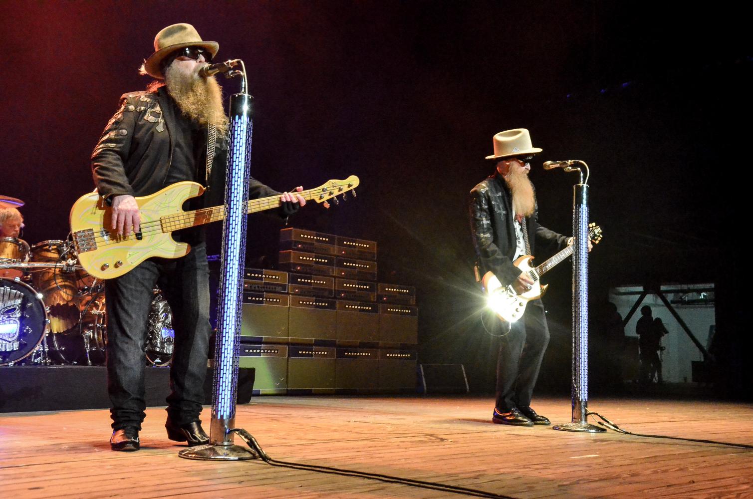 ZZ Top at Nikon at Jones Beach on 9-9-2016.