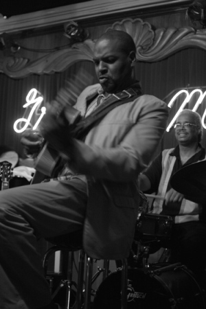 Bobby Broom Performing at the Green Mill in Chicago, as Part of the Deep Blue Organ Trio.