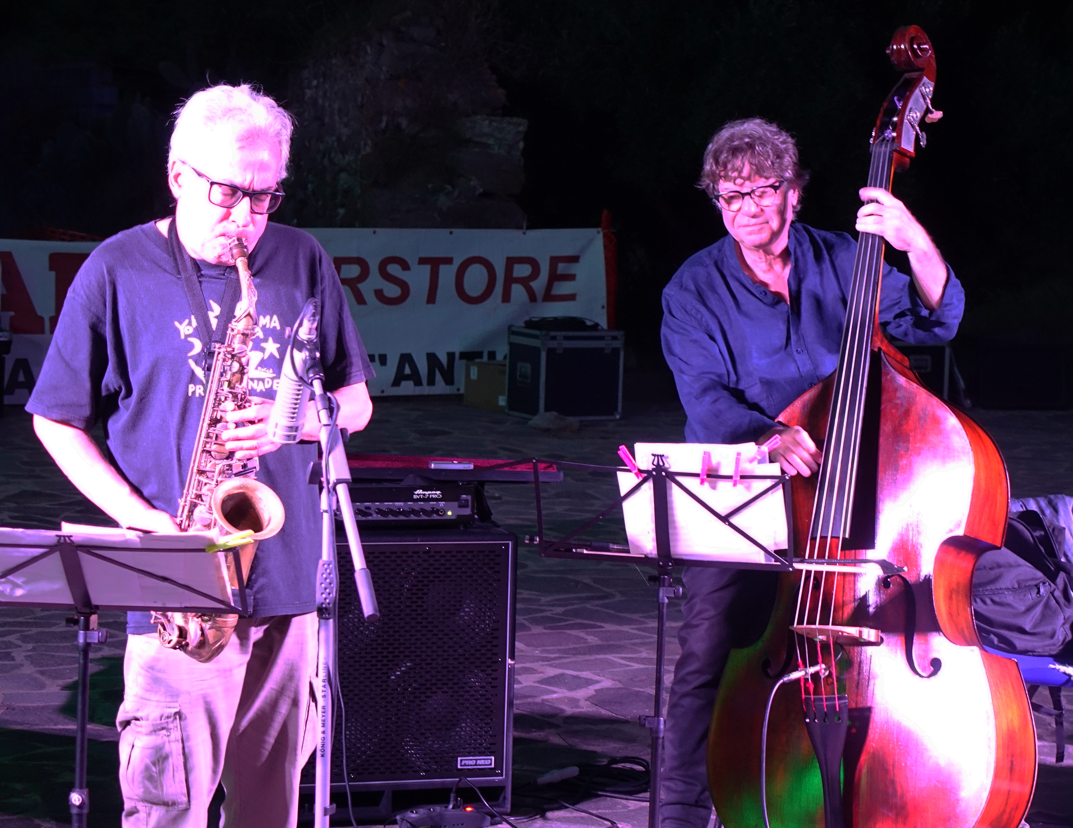 Sandro Satta & Paolo Damiani in Sant' Anna Arresi Sardinia 2018