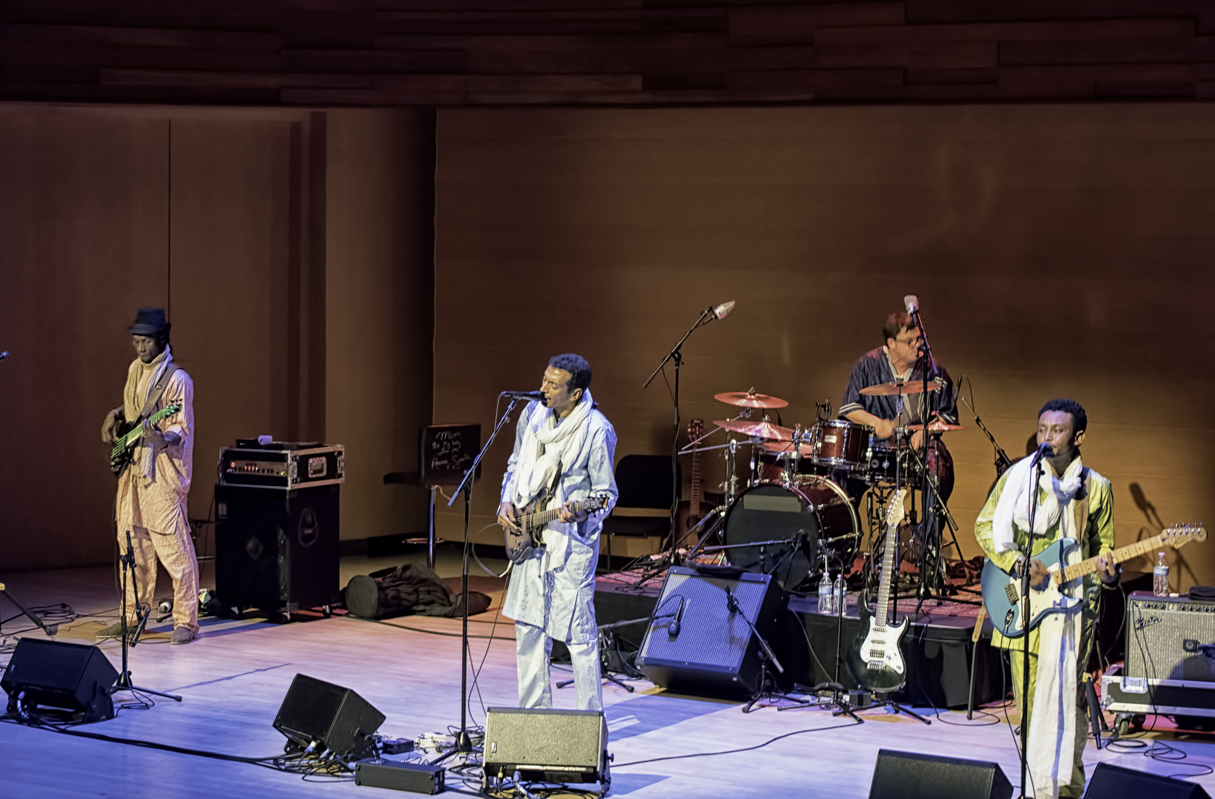 Youba Dia, Bombino And Corey Wilhem With Bombino At The Musical Instrument Museum (mim) In Phoenix