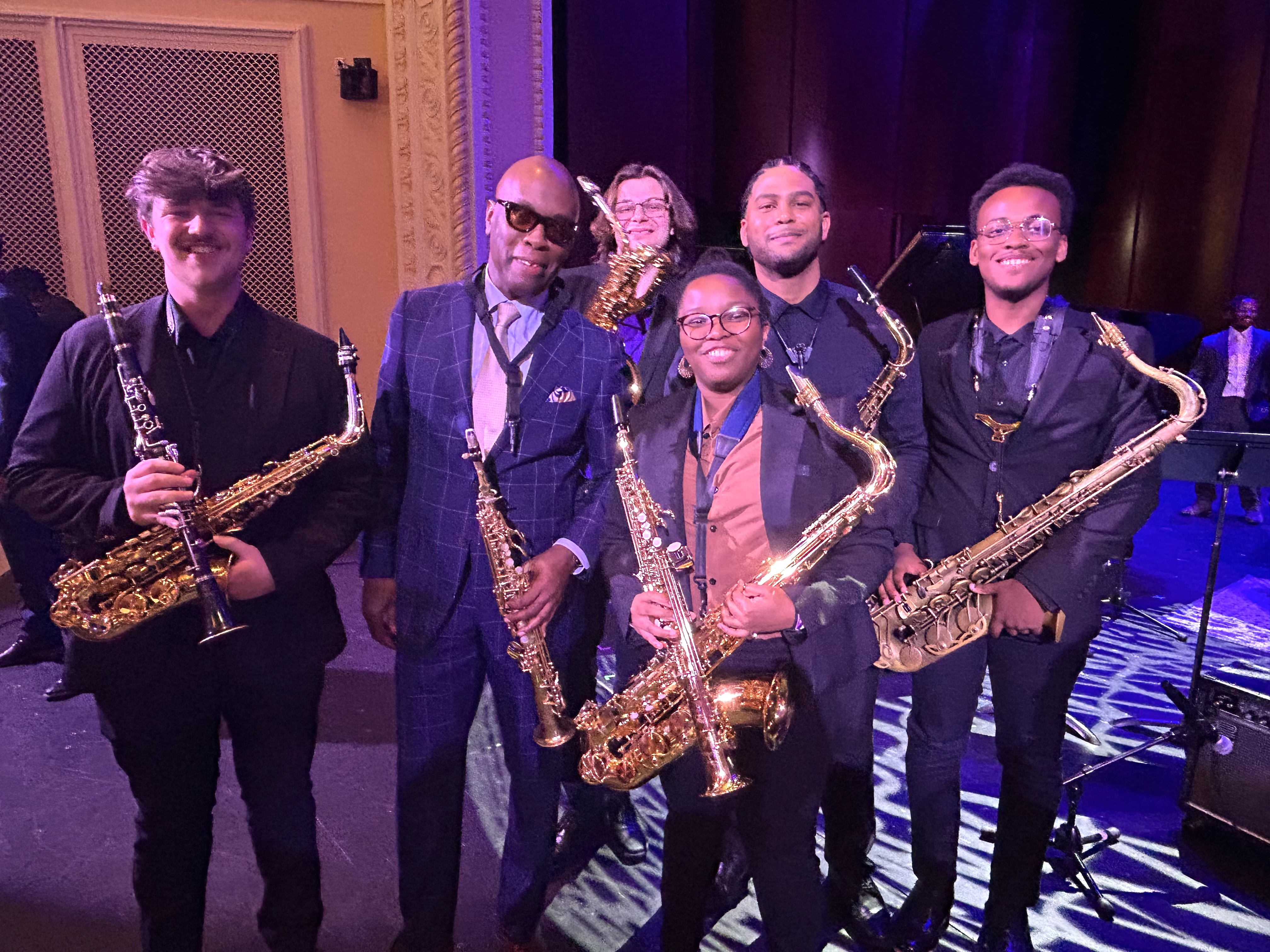 Tim Warfield With Saxophonists