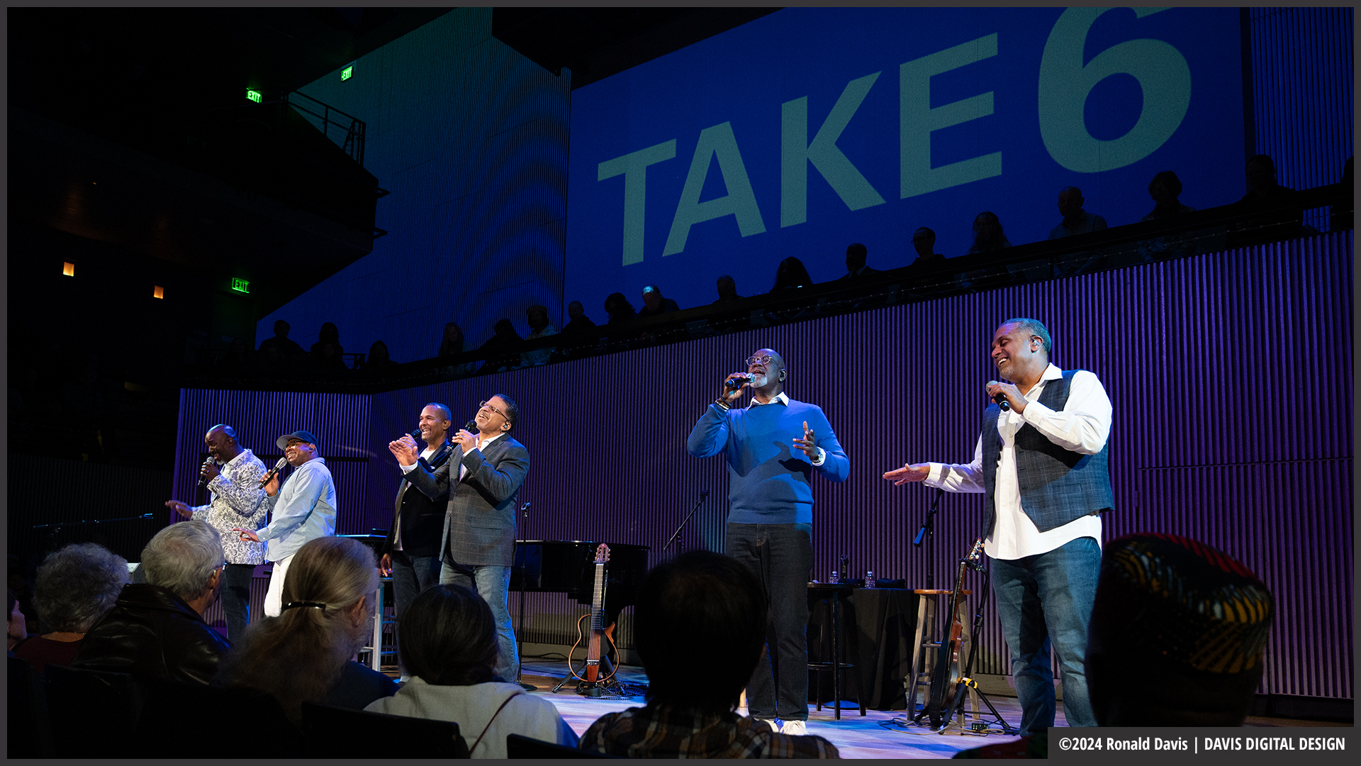 Take 6 at SFJAZZ Miner Hall in San Francisco