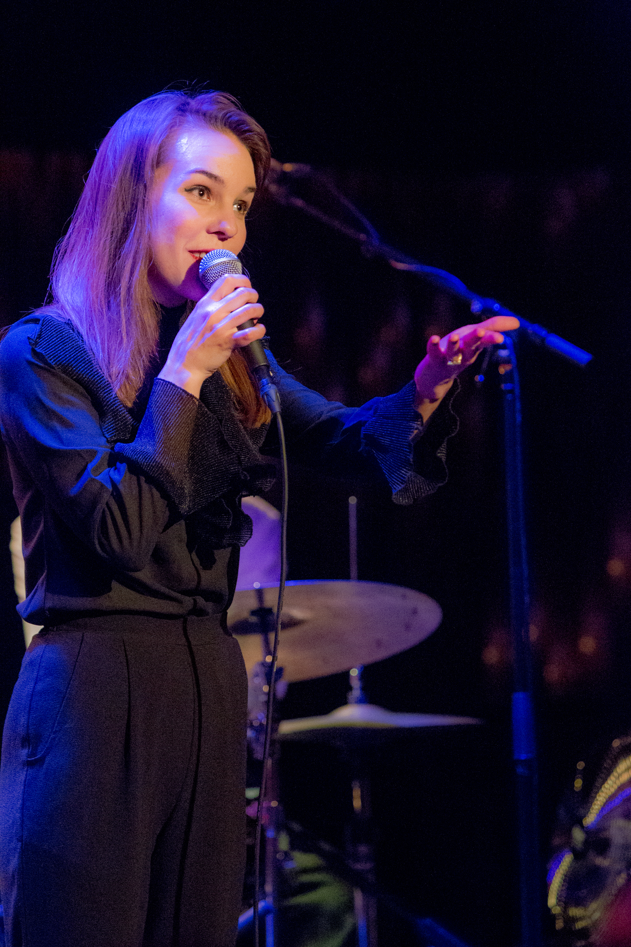 Isabella Lundgren at the Bix Jazzclub in Stuttgart