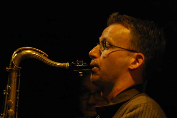 Nicolas Masson with "Ghosts" at L'Ecurie, Geneva, Switzerland, 2004