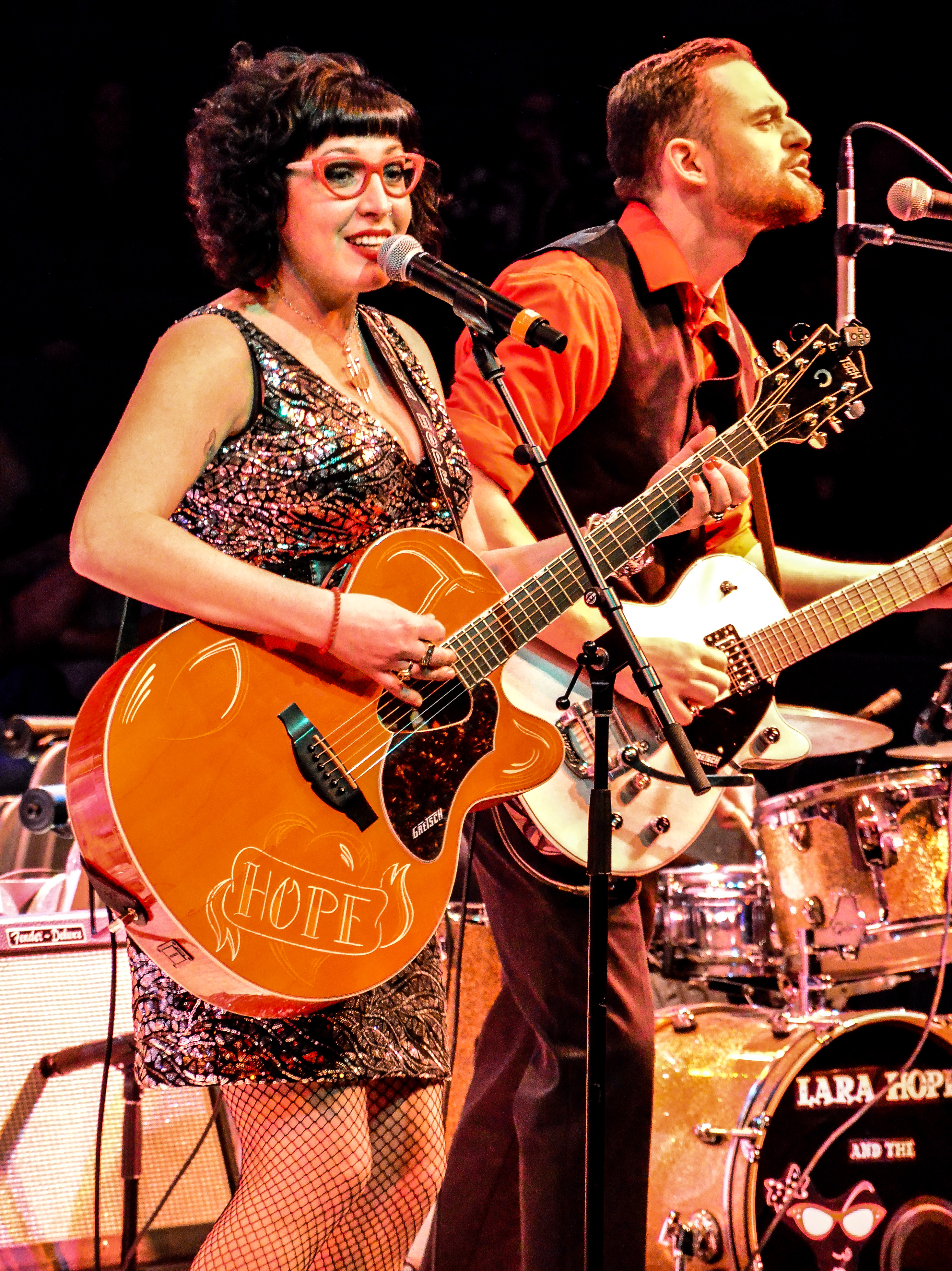 Christmas Rocks! The Brian Setzer Orchestra's 15th Anniversary Tour featuring Lara Hope and the Ark-Tones. 