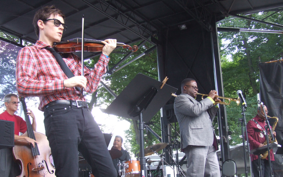 Orbert Davis Sextet at 2011 Chicago Jazz Festival