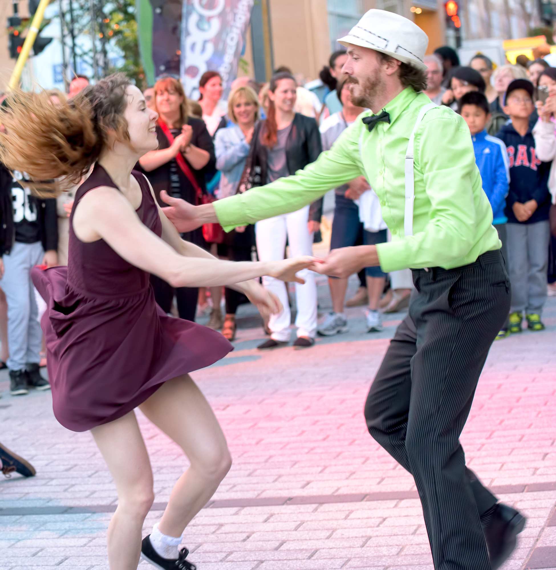 Swing Dancing at the Montreal Jazz Festival 2015