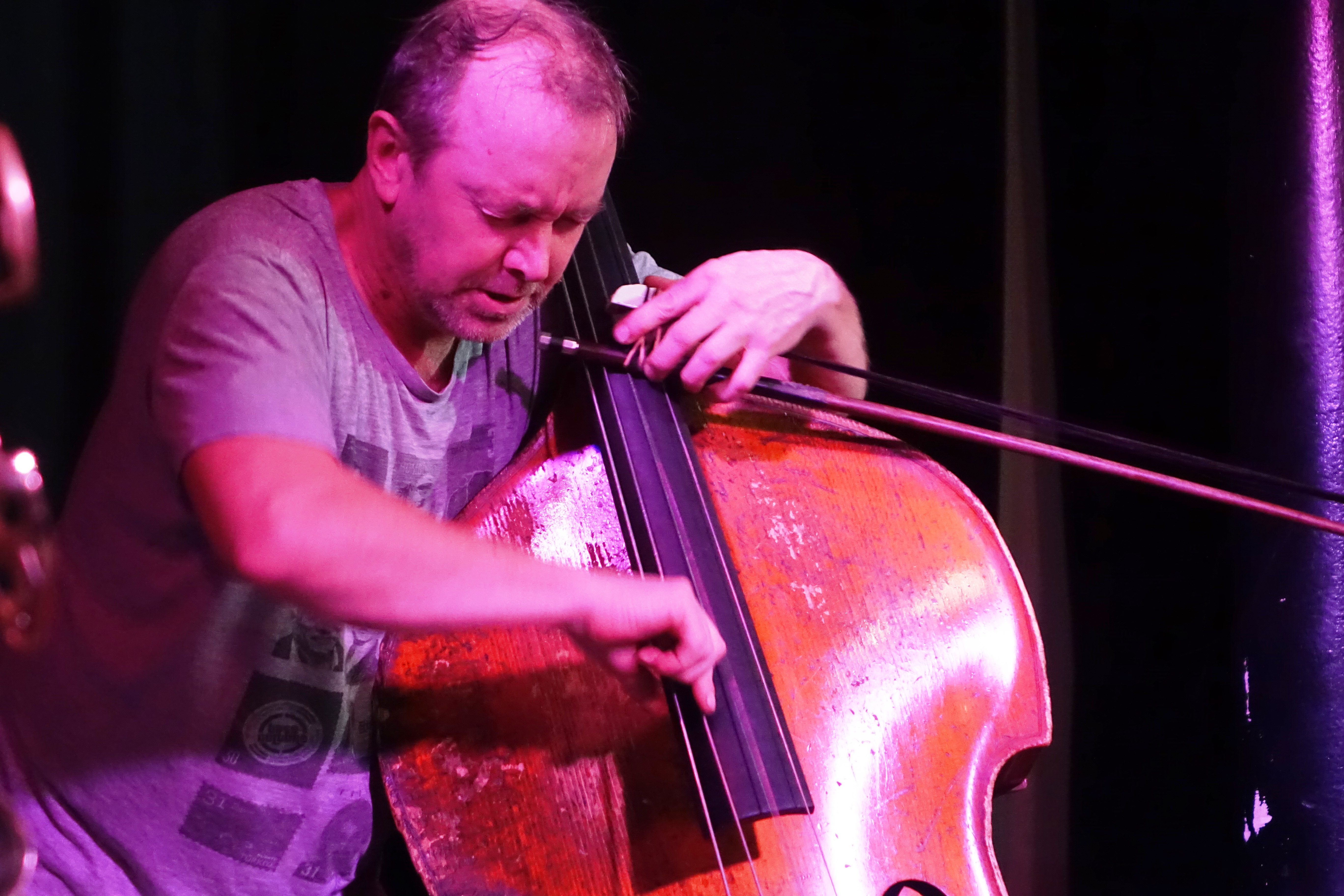 John Edwards at the Vortex, London in December 2018