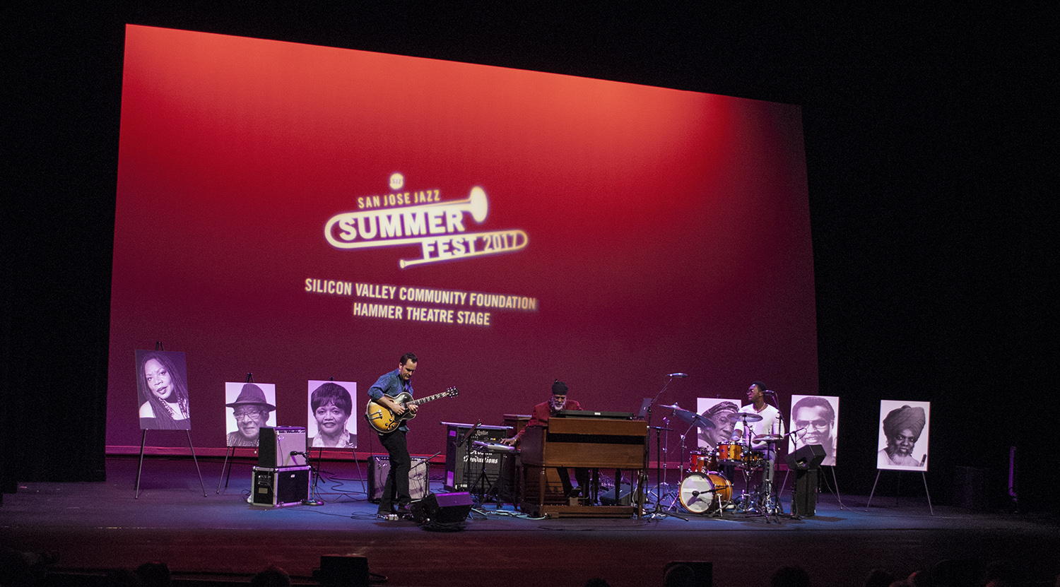 Dr. Lonnie Smith Trio at San Jose Jazz Summer Fest 2017