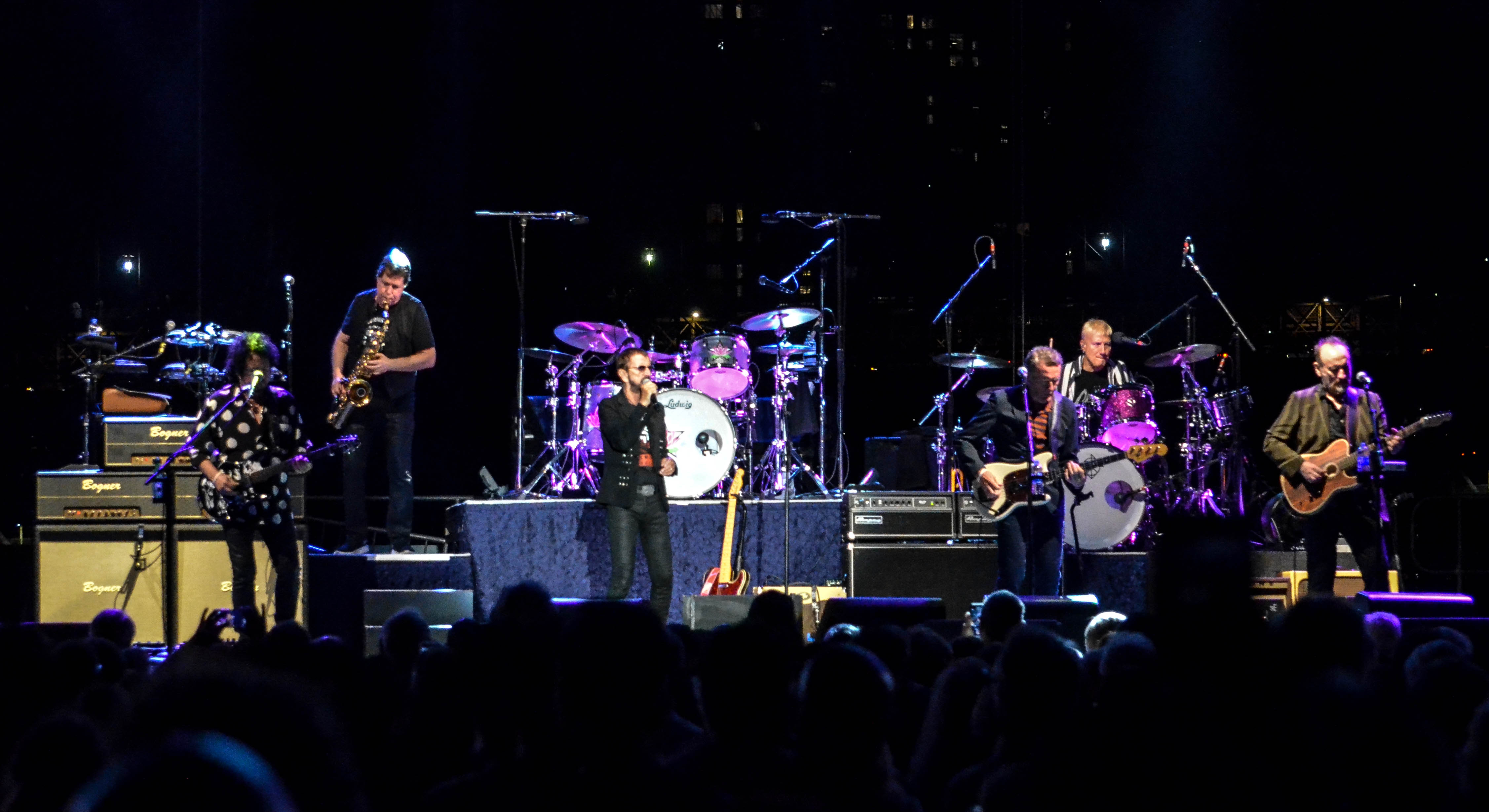 Ringo Starr and His All Starr Band at Pier 17 on August 18, 2019. 