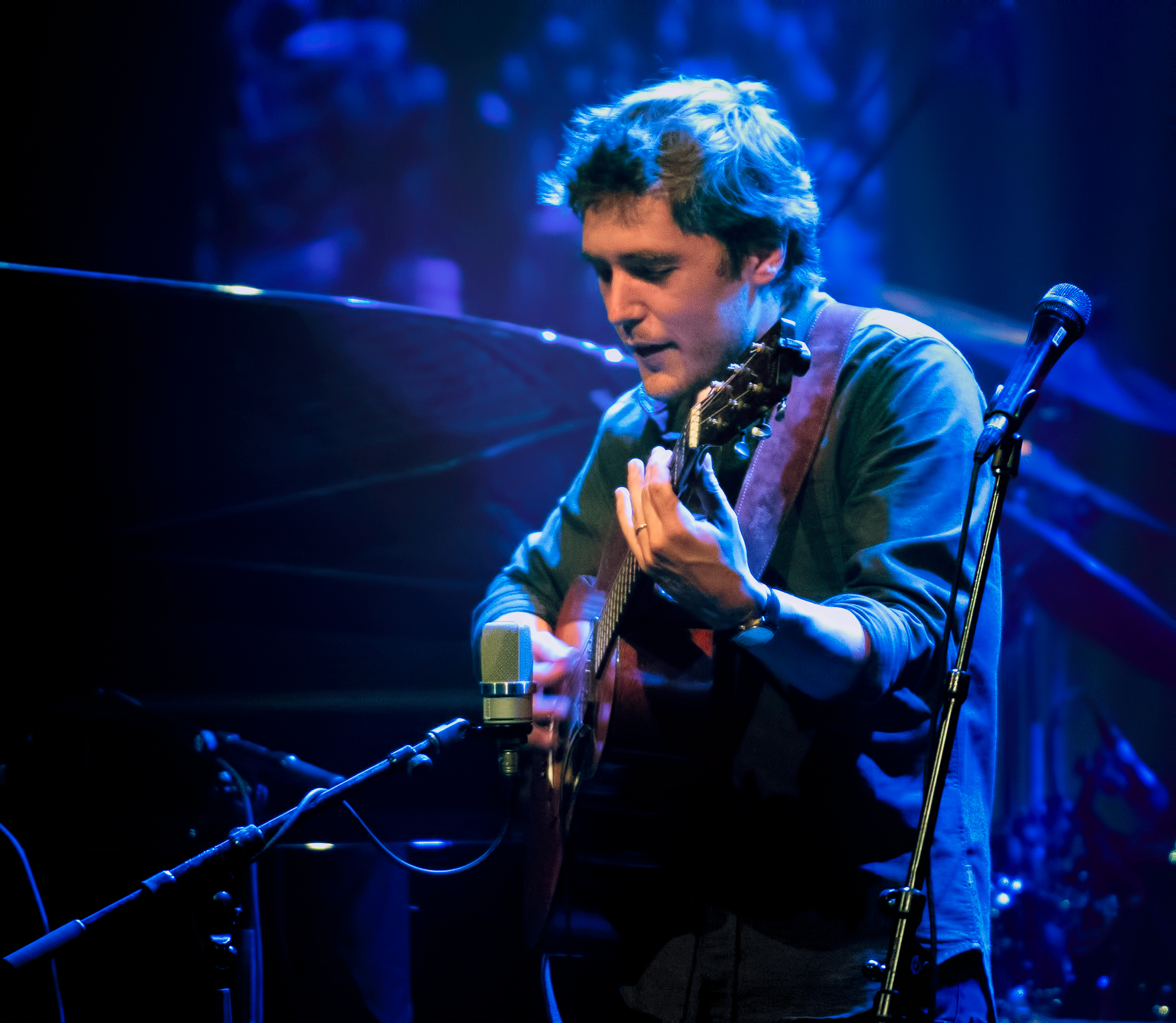 Francois Jalbert with Jérôme Beaulieu at The Montreal International Jazz Festival 2018