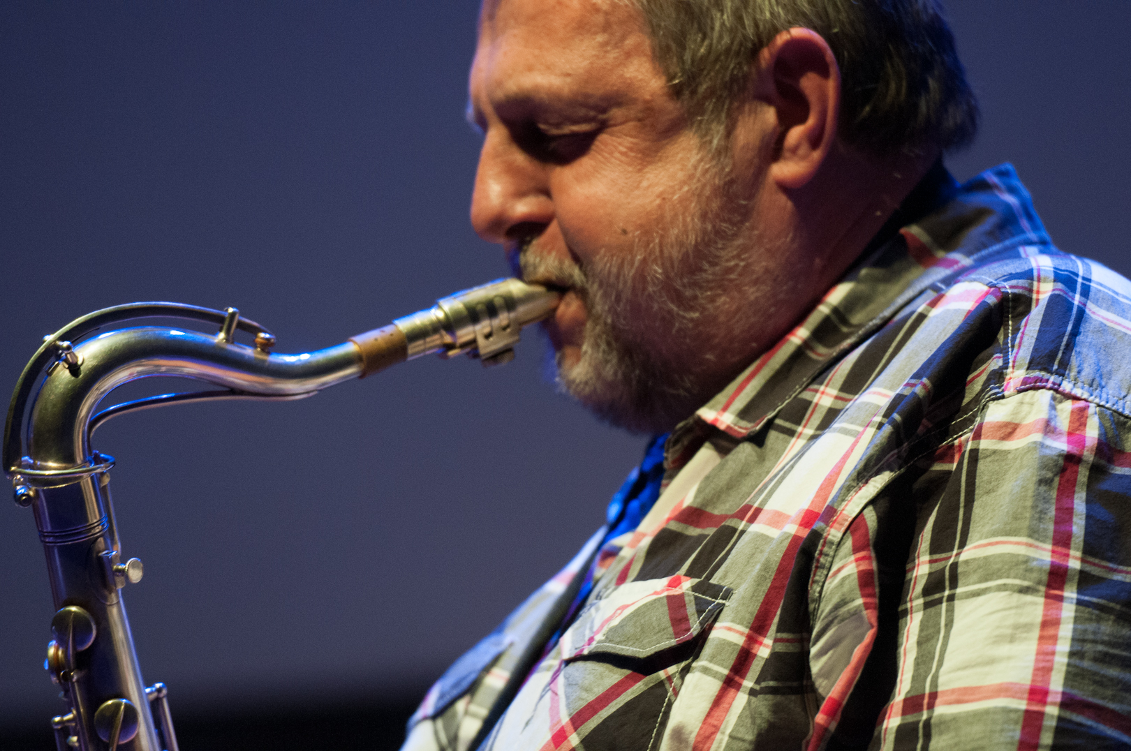 Paul Dunmall with Cleaver, Morris and Shipp at the Vision Festival 2012