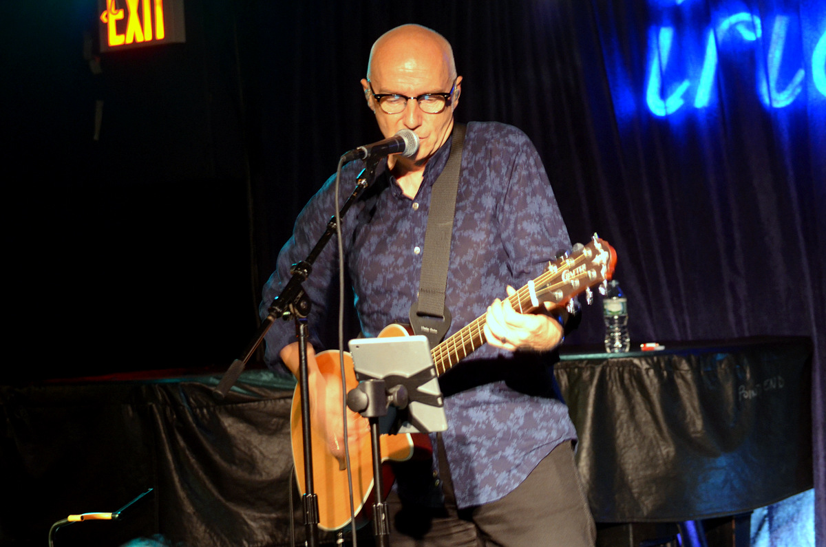 Midge Ure at the Iridium in Nyc on 8-19-2014.