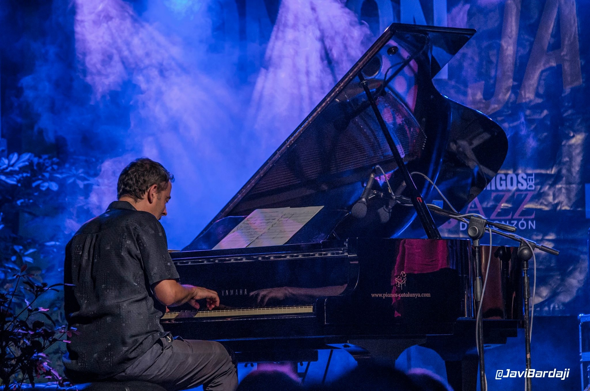 Playing in Miranda de Ebro, Spain