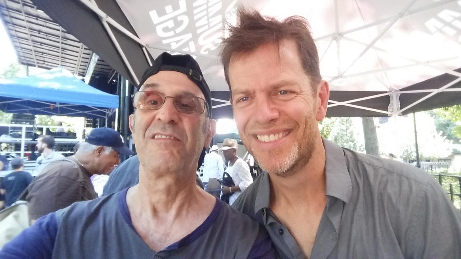 Don Shire and Donny McCaslin at the 2016 Charlie Parker Festival