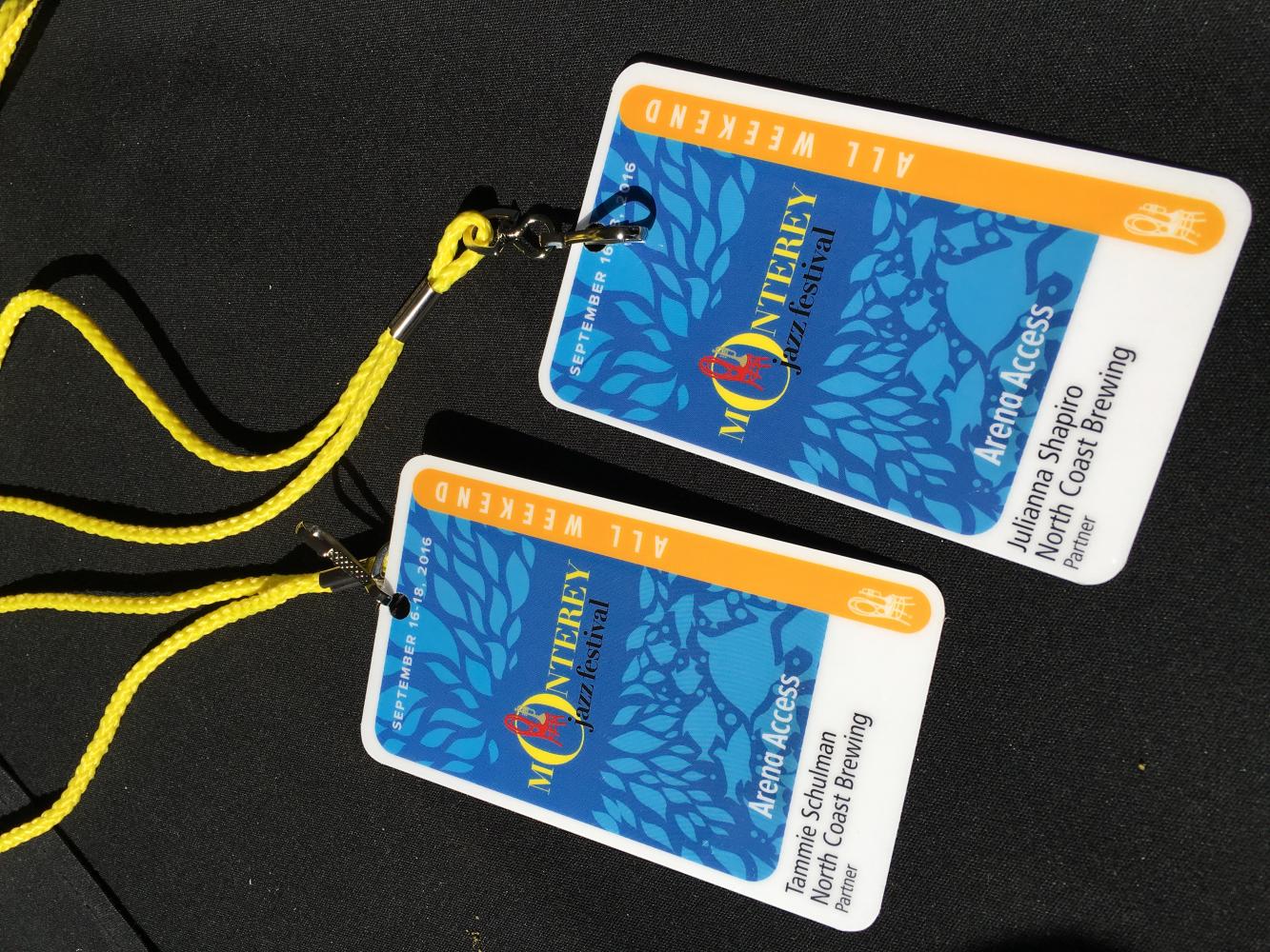 Monterey Jazz Passes