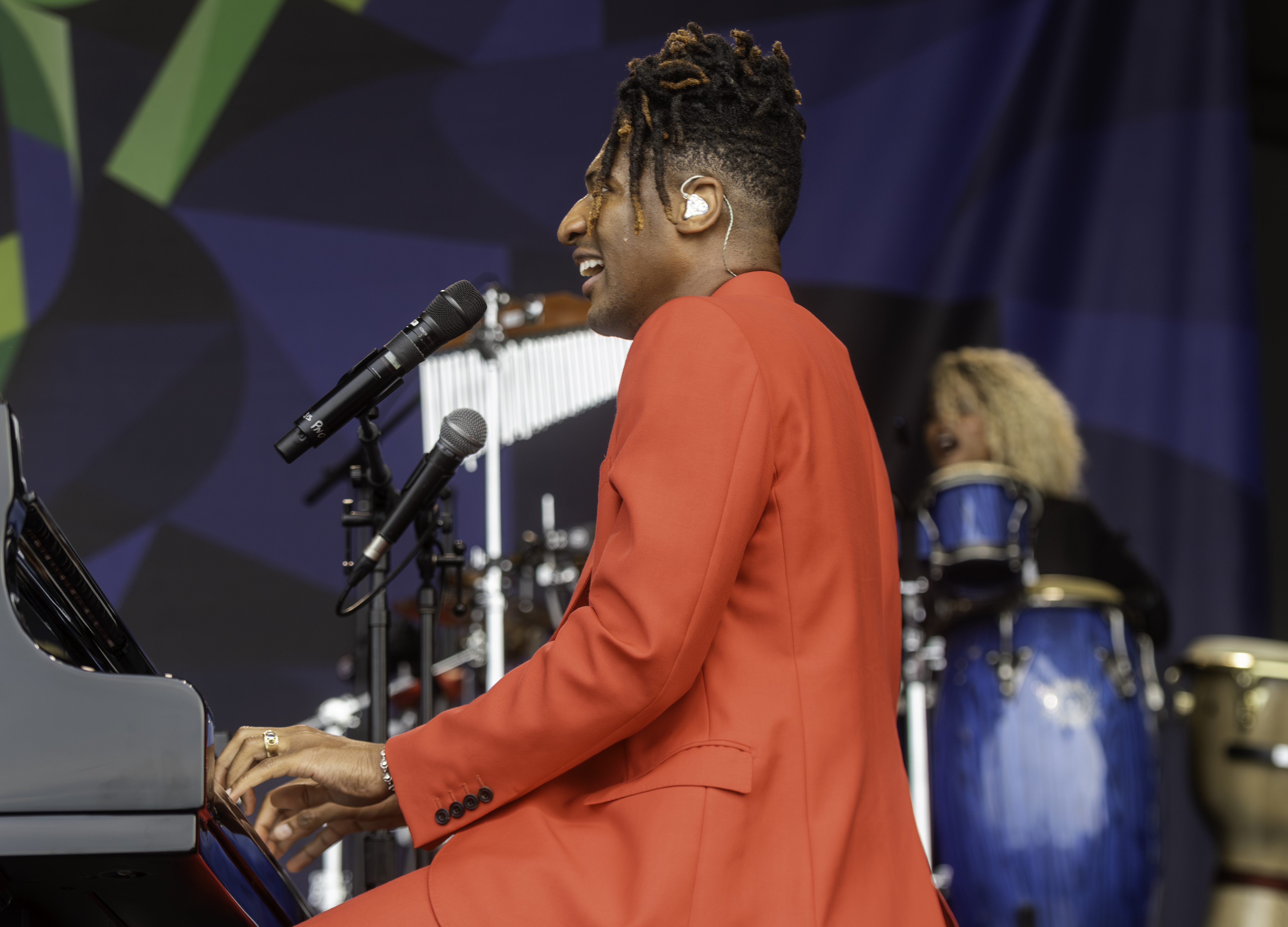 Jon Batiste at the Newport Jazz Festival 2023