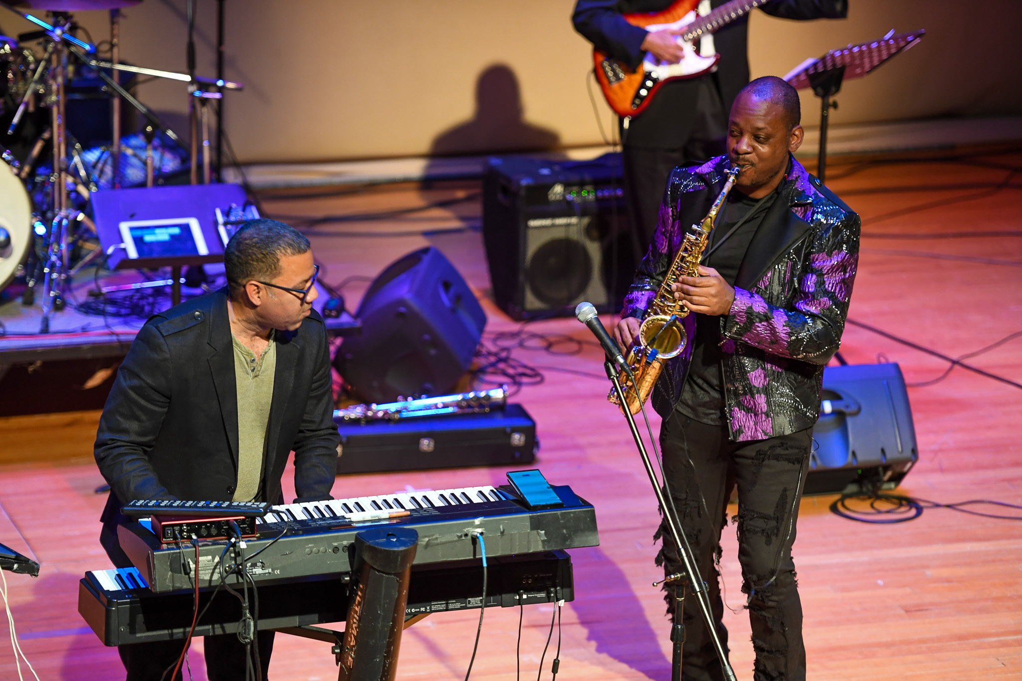 Jackiem Joyner & Marcus Johnson, Attucks Theater, Norfolk VA, Paul Greiner
