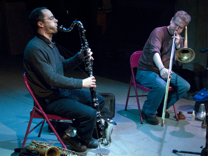 Steve Swell and Ned Rothenberg - The Living Theater 2008