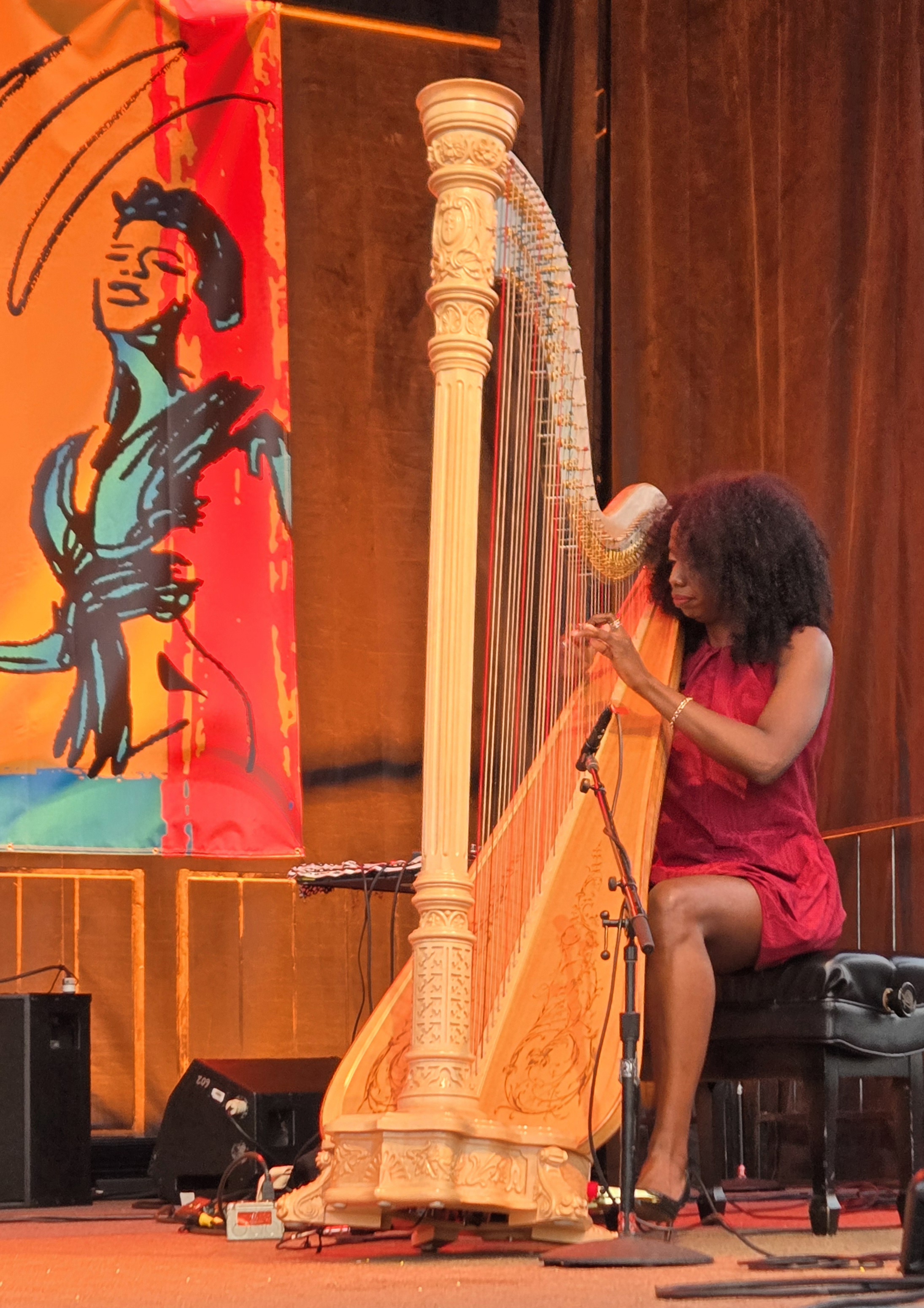 Brandee Younger at Monterey Jazz Festival 2024