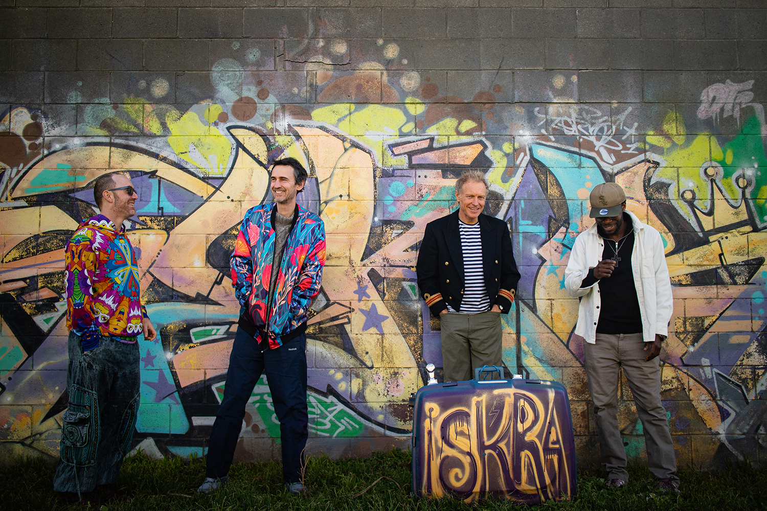 ISKRA and a wall — jazz photo by David McGurk | All About Jazz