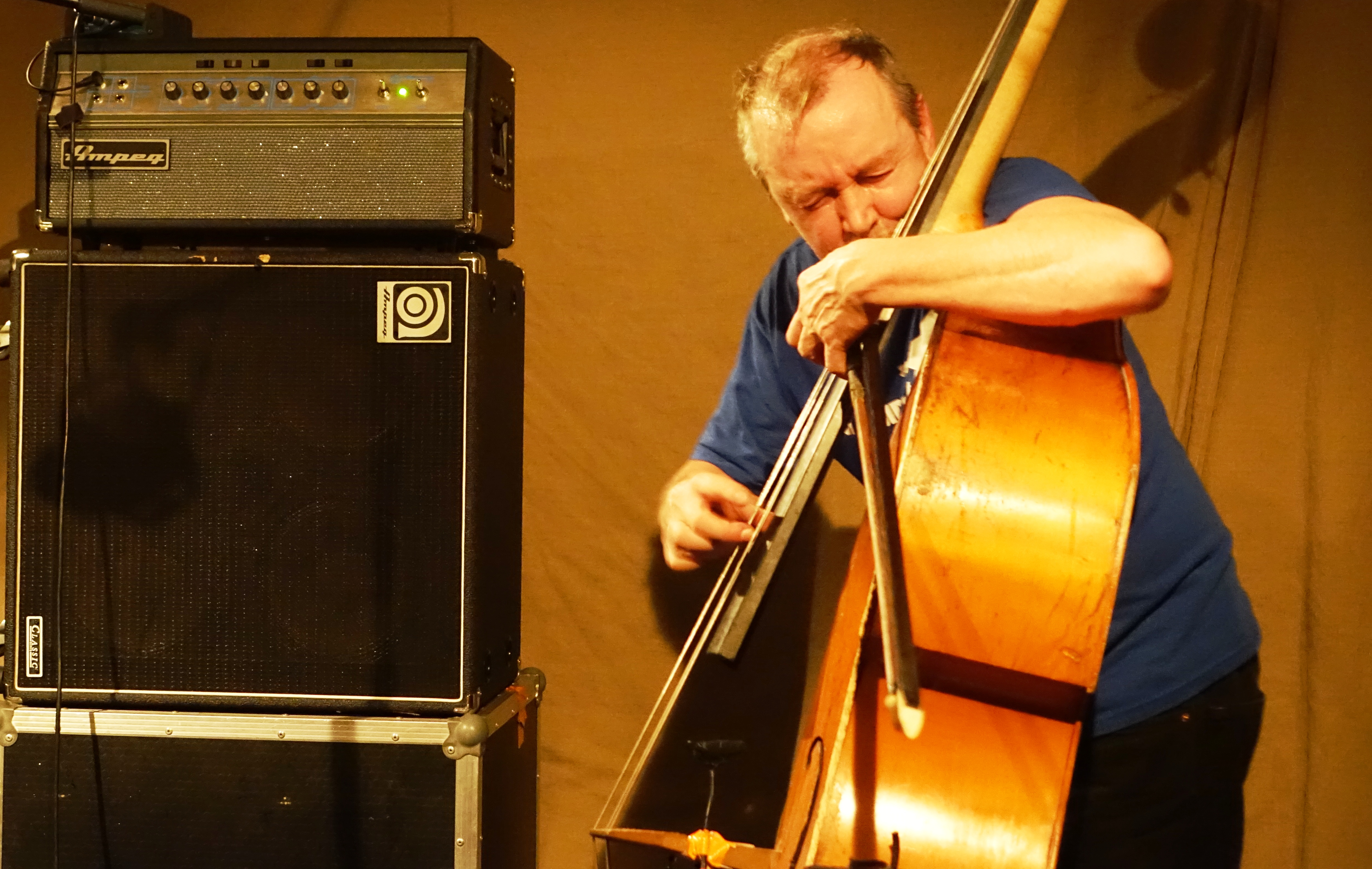 John Edwards at Cafe Oto, London in February 2019