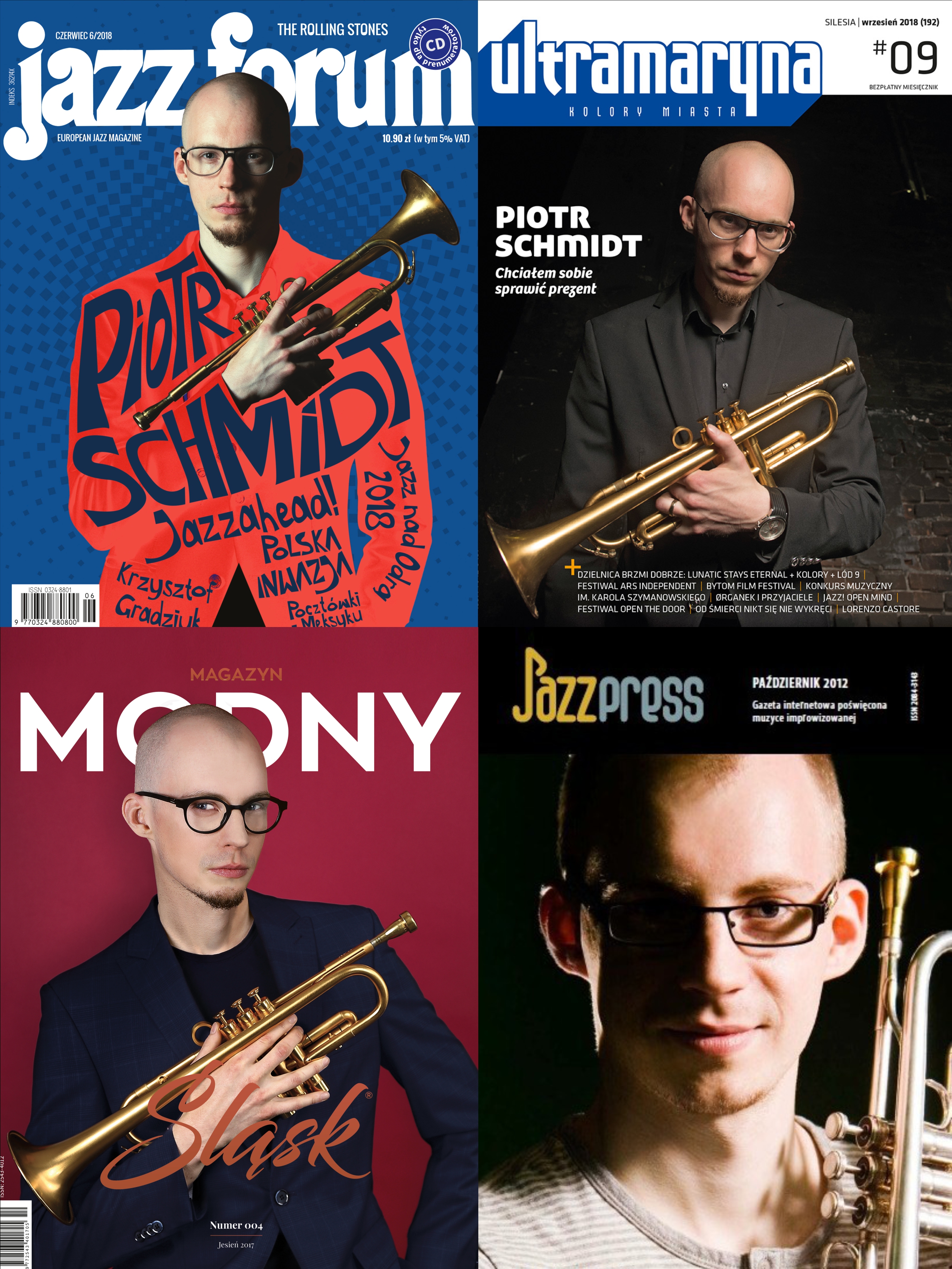 Piotr Schmidt at the covers