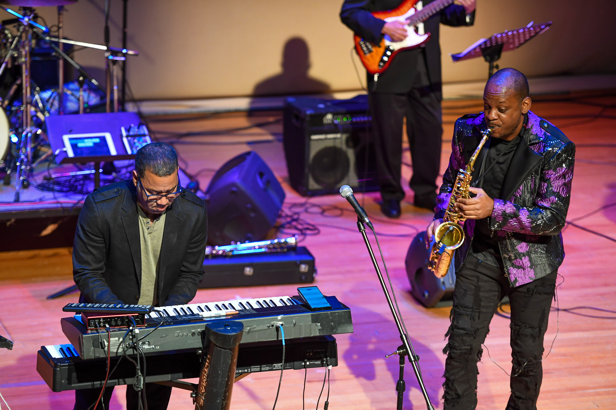Jackiem Joyner & Marcus Johnson, Attucks Theater, Norfolk VA, Paul Greiner