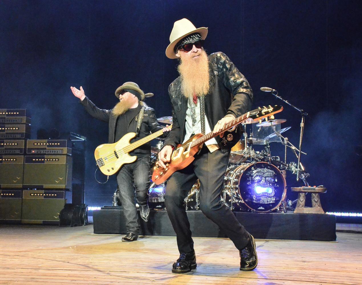 ZZ Top at Nikon at Jones Beach on 9-9-2016.