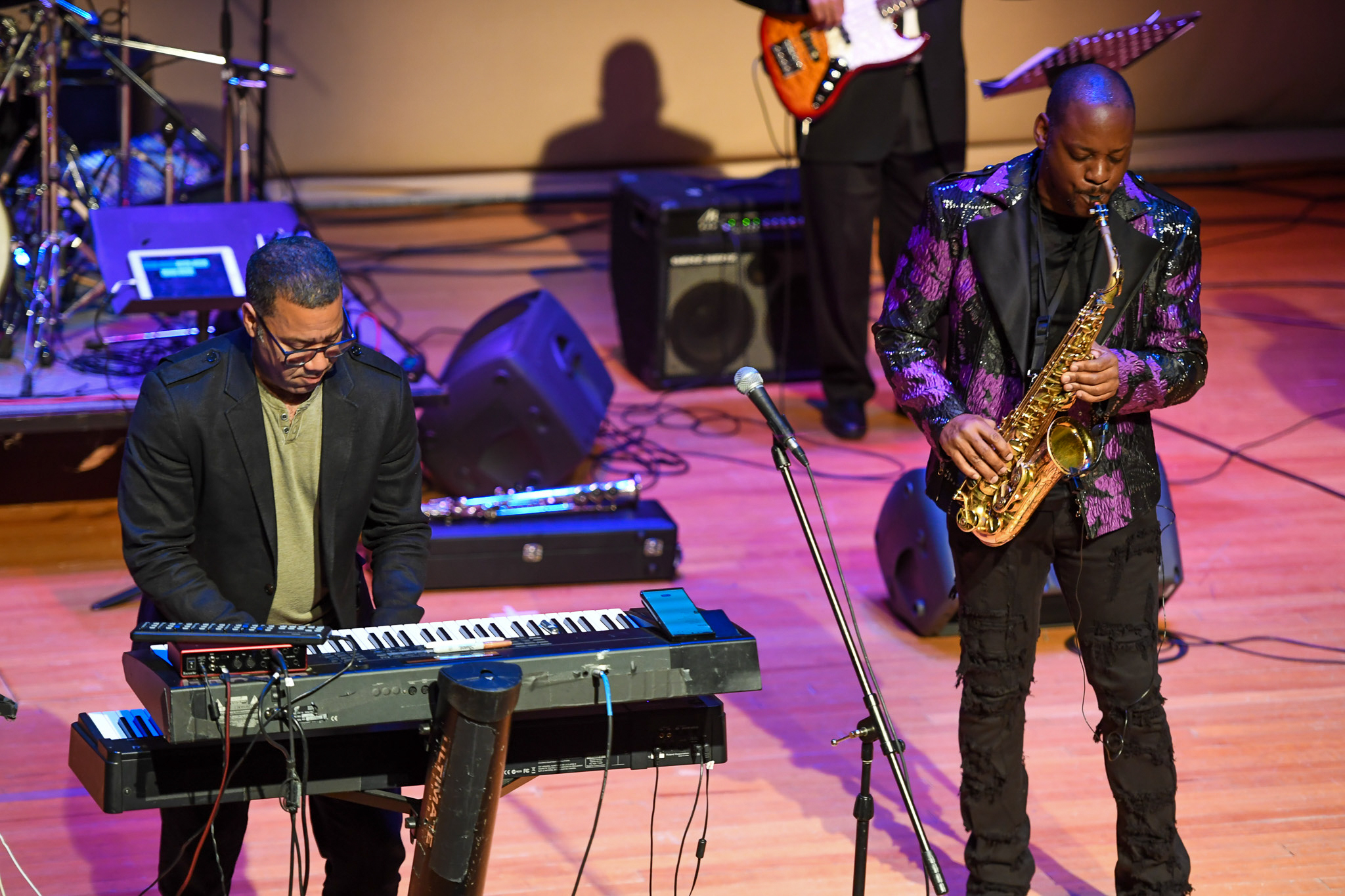 Jackiem Joyner & Marcus Johnson, Attucks Theater, Norfolk VA, Paul Greiner