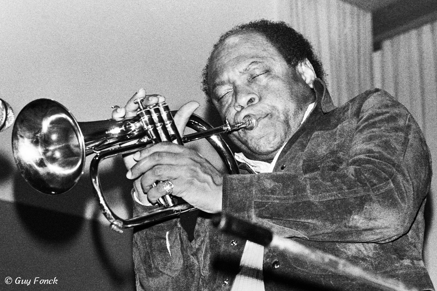 Harry Beckett 1985 — jazz photo by Guy Fonck | All About Jazz