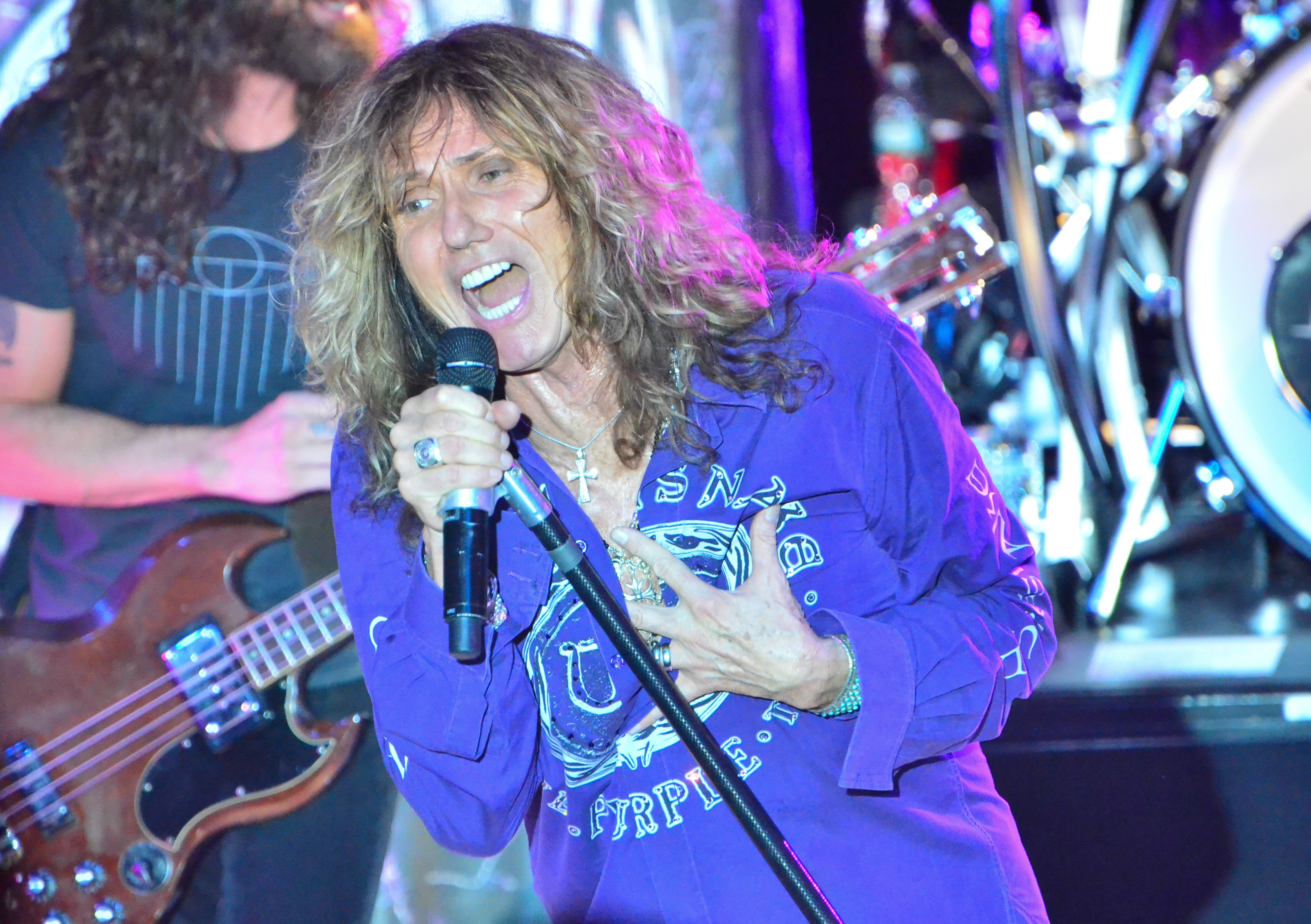 Whitesnake at NYCB Theater at Westbury on 7-27-2015. 
