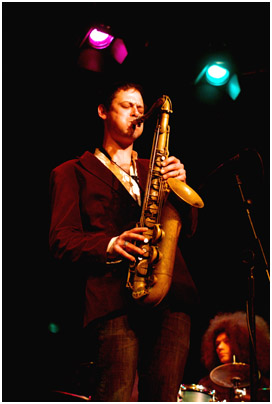 Pete Wareham 21858 Braithwaite Hall, Croydon, UK. 1st Feb. 2008 Images of Jazz