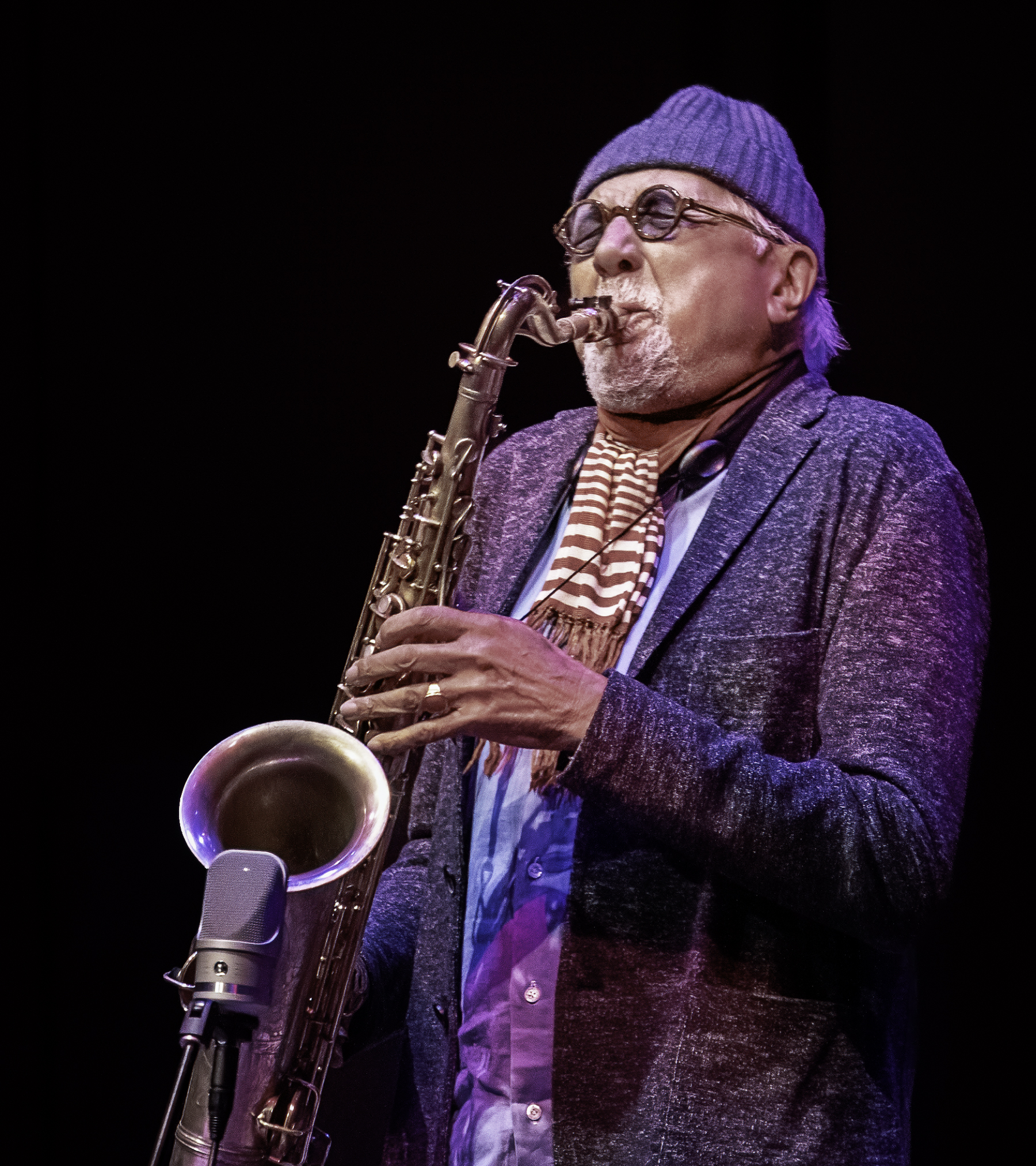 Charles Lloyd at the at the Musical Instrument Museum in Phoenix