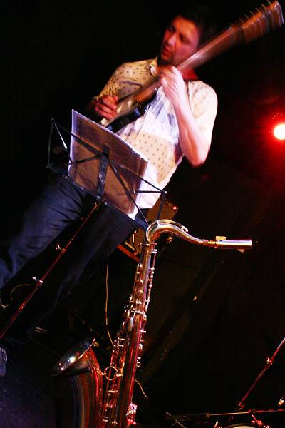 Luca Pagano with "Direzione Sud" at le Contretemps, Geneva, Switzerland, 2006