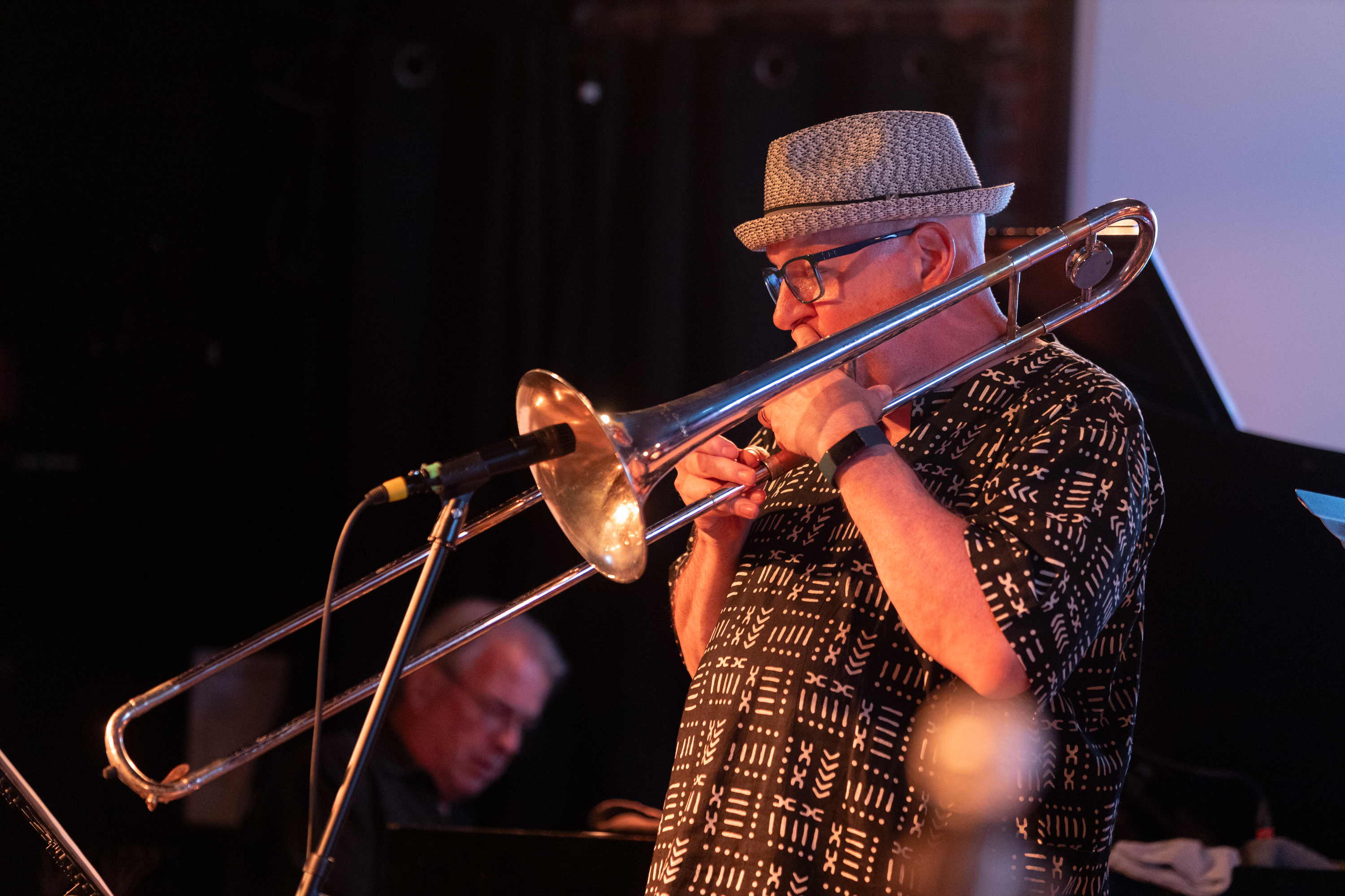 Steve Davis at the 2025 Rochester International Jazz Festival