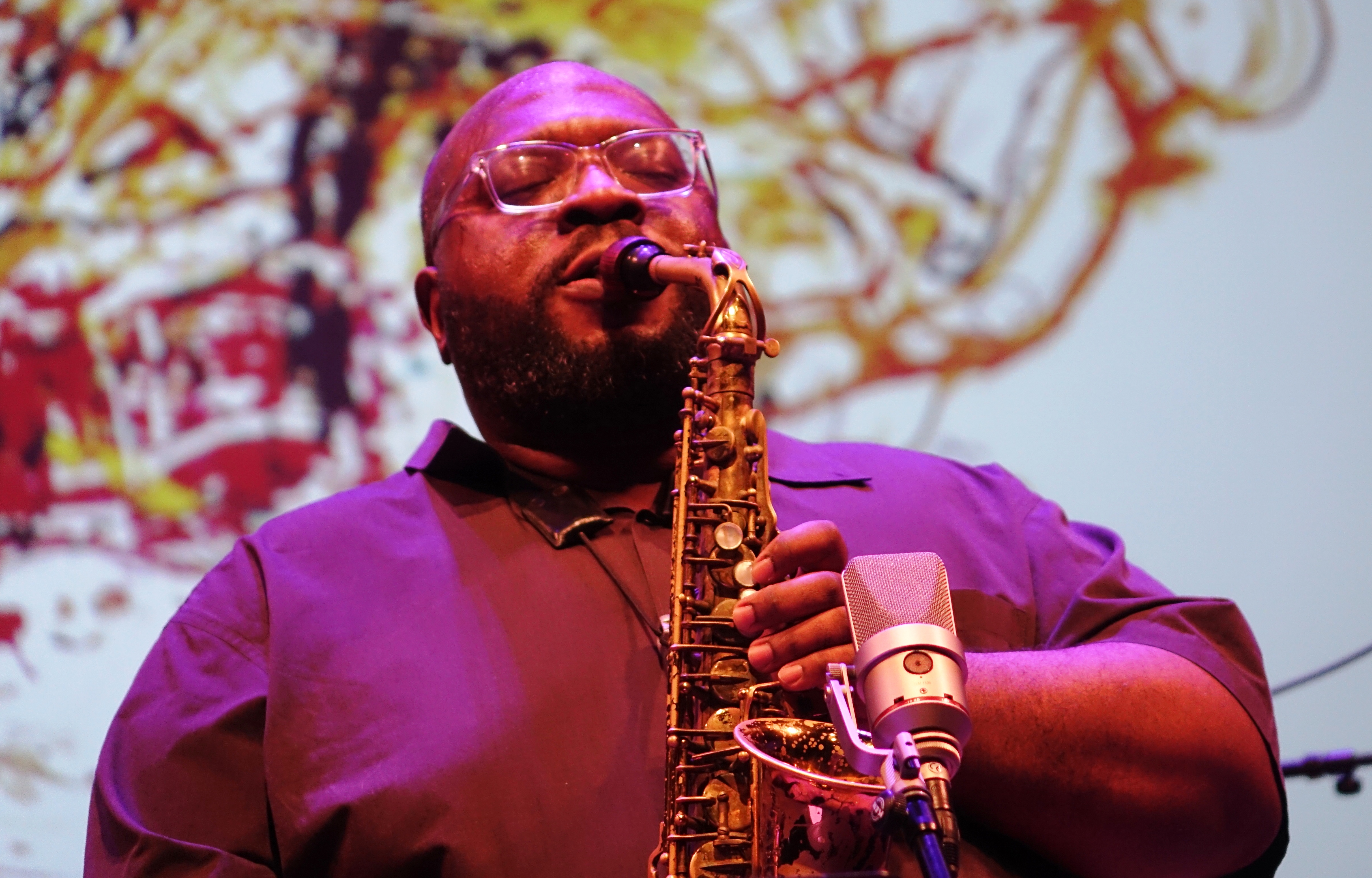 Darius Jones at Roulette, Brooklyn in May 2018