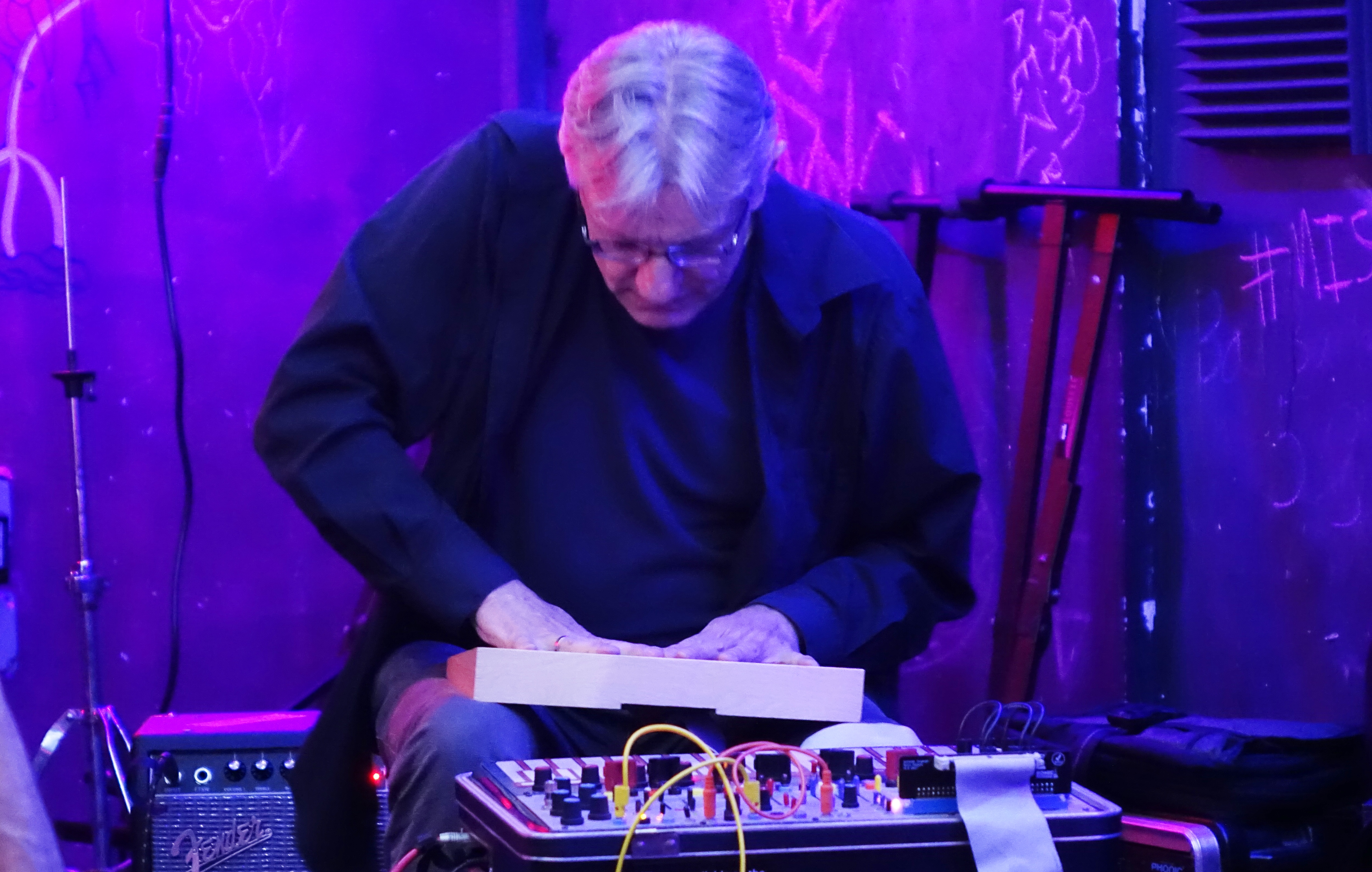 Hans Tammen at the Bushwick Public House, Brooklyn in June 2019